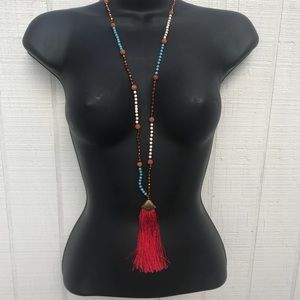 Tassel necklace